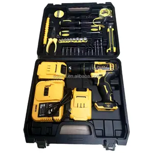 OEM logo electrical tools kit cordless screwdriver 20V 1.5Ah 10mm cordless power drill for wholesaler distributor
