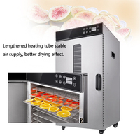 Bulkvoedseldroger Dehydrator Machine Digitale Timer 0-12 uur Voedseldroger voor thuis Gebruik voor vlees, jerky, groenten, fruit, kruiden