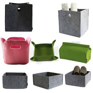 Multi Purpose <strong>Collapsible</strong> Non Woven Decorative Storage Bin Stackable <strong>Drawer</strong> Partition Organizer - Product Image 6