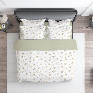 Juego de 4 Fundas de Edredón al por Mayor, Ecológicas, Juego de Sábanas de Invierno, Ropa de <span class=keywords><strong>Cama</strong></span> Suave para Niños, 100% Algodón, Fundas de <span class=keywords><strong>Cama</strong></span> Estampadas - Product Image 1