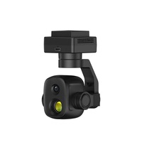 Caméra thermique SIYI ZT6 Mini avec double capteur optique, zoom numérique 6x, 4K 8MP, et mesure de température 640 x 512, stabilisée sur 3 axes