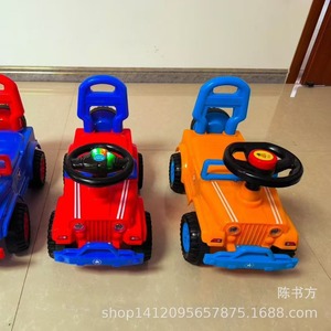 Renegade Ride On <b>Car</b> For Kids 1-5 Years Old Plastic Toy Vehicle With Steering Wheel And <b>Push</b> Handle - Product Image 3