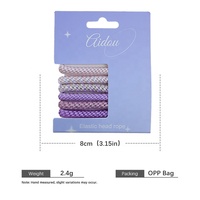 Chouchous élastiques de haute qualité pour femmes et filles Attaches de cheveux minimalistes en plusieurs couleurs Accessoires de cheveux décontractés