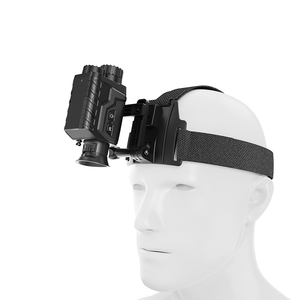 แว่นตาอินฟราเรดแบบสวมศีรษะ HD IR สำหรับมองกลางคืน อุปกรณ์อินฟราเรดเลนส์เดี่ยวขนาดกะทัดรัด สำหรับบันทึกภาพกลางวันและกลางคืนในสถานที่กลางแจ้ง - Product Image 6