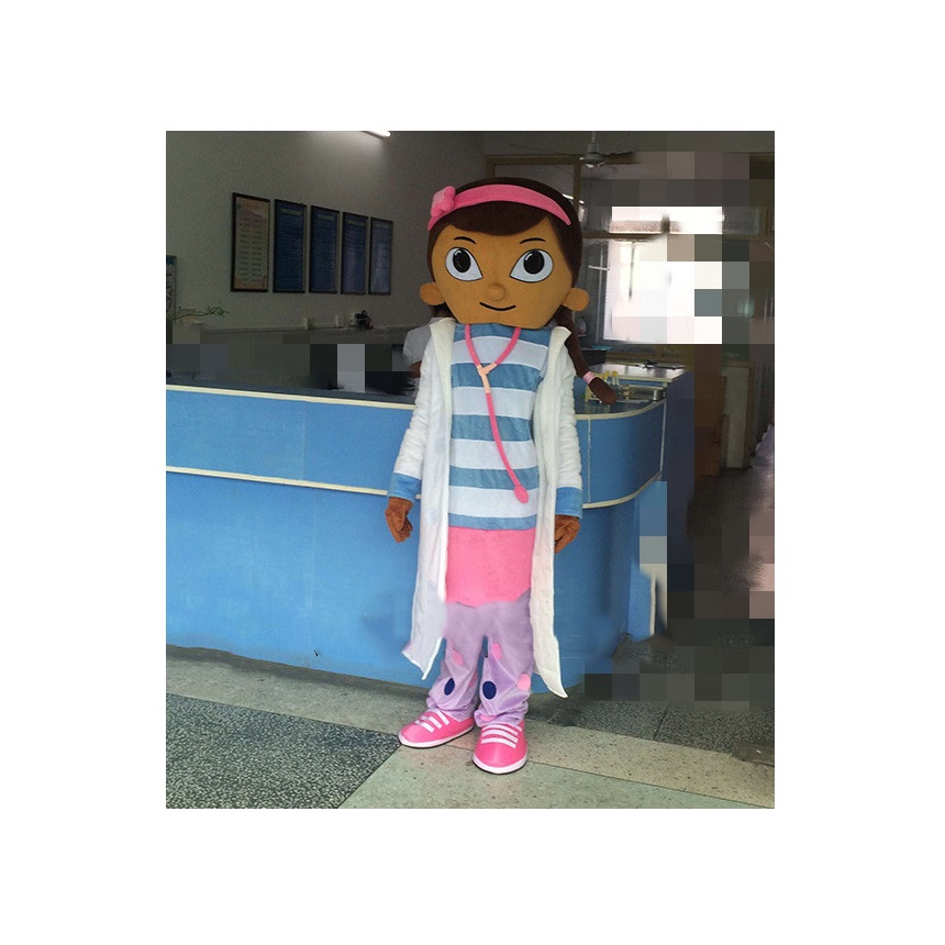 Adult Doc Mcstuffins Costume - Funtoys Mascot Fun!, حجم الصورة 860x860