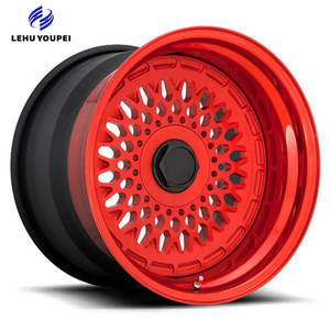 Jantes en alliage pour voiture personnalisées 18 19 20 21 22 pouces 3 pièces or rouge jantes forgées pour BMW Série 6 X3 X5 M3 M4 <span class=keywords><strong>Audi</strong></span> <span class=keywords><strong>A3</strong></span> - Product Image 4