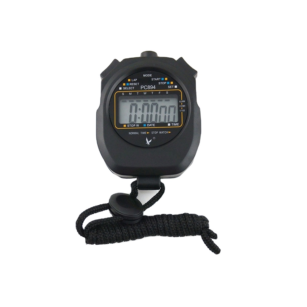 LEAP PC894 Цифровой Будильник Секундомер с остановом