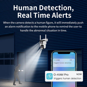 كاميرا Vstarcam CG621DR-C بدقة 6 ميجابكسل مع خاصية التحريك والإمالة والتكبير بزاوية 360 درجة، تعمل بالواي فاي والطاقة الشمسية، مقاومة للماء، مع خاصية كشف الحركة والصوت، كاميرا شمسية بتقنية الجيل الرابع - Product Image 6