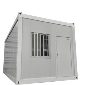 Prefab mở rộng gấp nhà nhanh chóng bê tông phẳng gói gấp ra lưu trữ container nhà có thể gập lại đơn vị di động văn phòng nhà - Product Image 1