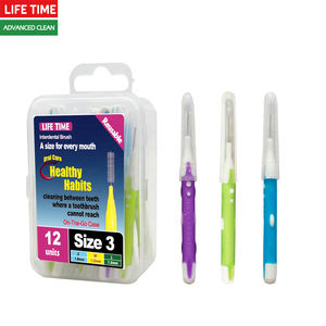 Palillos Interdentales Dentales Cónicos con Mango de 0.8MM 1.2MM 1.5MM de Tamaño Mixto Personalizables para Cepillo Interdental - Product Image 2