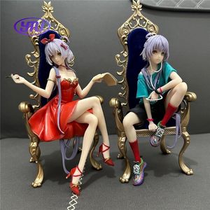 Luo Tianyi Secret Garden Princesse Trône Figure Double Ver. Robe rouge et tenue décontractée bleue Anime Bishoujo Statue à collectionner - Product Image 2
