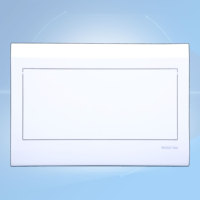 Boîte de distribution d'alimentation murale AC à 13 voies BOGE BYD13W/W & BYD13W/Y en plastique blanc pour usage intérieur