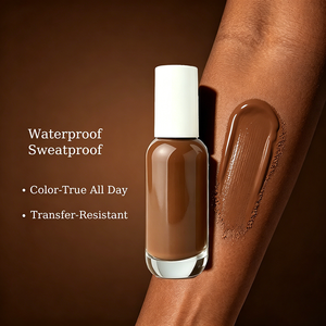 OEM Private Label Soft Matte Flawless Liquid <b>Foundation</b> High Pigment Full Coverage Makeup Base Custom Logo & Packaging Wholesale - Product Image 5