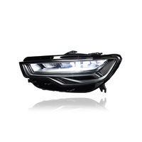 Ensemble de phares LED KGKB pour Audi A6 A6L C7 C7.5 2012-2018, mise à niveau haut de gamme, lentille de projecteur, Plug & Play, 6500K