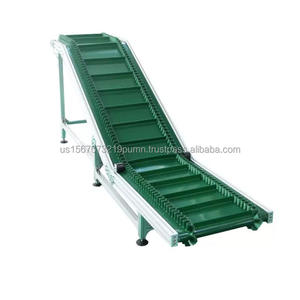 Cinta Transportadora Inclinada de Aluminio para Clasificación de Frutas, Sistema Modular de Cinta Transportadora de PVC, Capacidad de Carga de 300 kg, Antiestática, 120 m/min, 2 Capas - Product Image 6