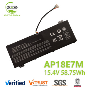 เปลี่ยนแบตเตอรี่แล็ปท็อป AP18E7M AP18E8M สำหรับเอเซอร์ Nitro 5 AN515-54 AN517-51 Nitro7 AN715-51 <span class=keywords><strong>Predator</strong></span> PH315-52 Aspire7 A715-74G - Product Image 1
