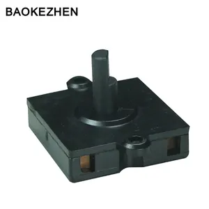 Baokezhen-interruptor giratorio de horno, selector de 2 polos, interruptor rotativo de 4 vías