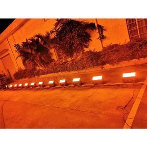 60PC 10Watt RGBW thành phố màu sắc ngoài trời xây dựng LED rửa Đèn tường máy giặt IP65 LED bảng điều chỉnh đèn pha với Fly trường hợp - Product Image 3