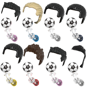 G0153 G0182 G0183 Messi Neymar Mbappé Haaland Jouet de construction pour enfants, figurines de collection de joueurs de football, cadeau - Product Image 6