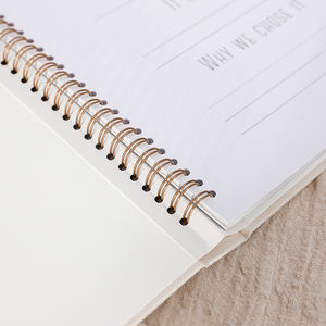 Álbum de Fotos y Diario de Recuerdos Personalizado <span class=keywords><strong>para</strong></span> el Primer Año del Bebé, Regalo de Baby Shower al por Mayor - Product Image 5