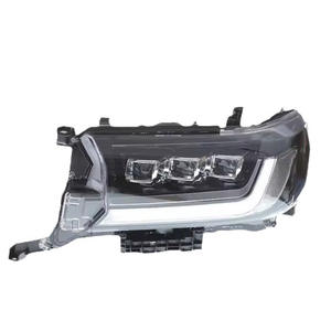 Conjunto de Faros Delanteros para Toyota Land Cruiser, Proyector LED, Luces de Circulación Diurna, 2016-2021, LC300, Modificación - Product Image 1