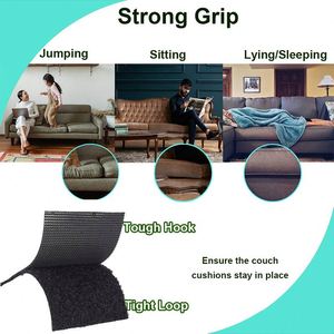 Bande auto-adhésive en nylon de 20 mm, résistante à la chaleur, à usage intensif, avec fermeture auto-agrippante, réutilisable pour tapis, chaussures, sacs pour bébés - Product Image 3