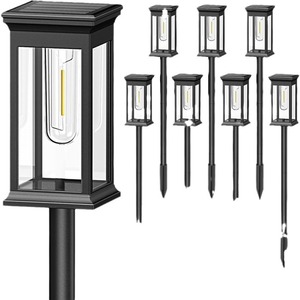 Năng lượng mặt trời đèn ngoài trời Pathway không thấm nước Pathway đèn bên ngoài năng lượng mặt trời Powered lâu dài năng lượng mặt trời Vườn lối đi đèn cảnh quan - Product Image 1