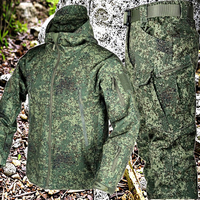 Ensemble de combinaison d'entraînement de camouflage d'hiver tactique pour adultes en polyester de qualité supérieure