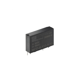Meishuo MCD-S-112-A-11 Noir 5A Normalement Ouvert AgNi Contact 1A 8PIN 12VDC 5V 12V 24V Signal Relais Scellé Électromagnétique Theo - Product Image 3