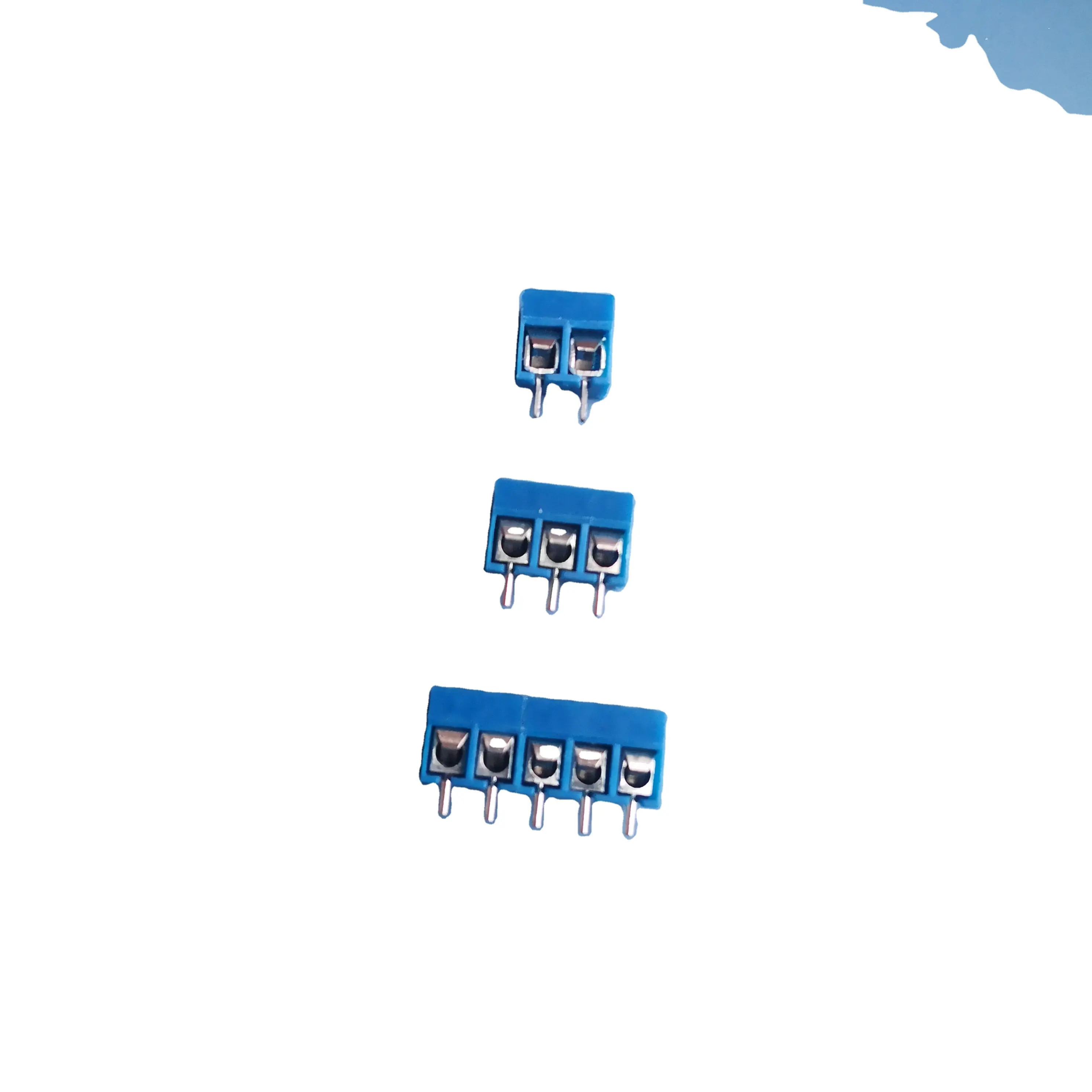 5,0 мм шаг прямой dip PCB синий винтовой тип клеммные колодки