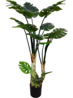 Arbre bananier artificiel personnalisé de 1,6 m, écologique, durable, aspect réaliste et naturel, décoration de plantes d'intérieur pour bureau, bricolage