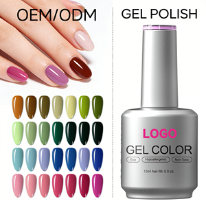 Proveedor Mayorista de Esmaltes de Uñas de Larga Duración en Colores Mixtos para Otoño e Invierno, Esmalte de Gel UV LED Sin Hema ni TPO, No Tóxico - Product Image 1