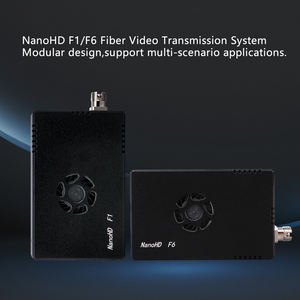 Sistema de control de fibra óptica de latencia cero 20KM Transmisor y receptor separado de plástico para video y datos HD - Product Image 6