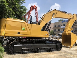 สินค้าขายดี เครื่องขุดดินสำหรับงานหนัก รถขุดตีนตะขาบ 50 ตัน รุ่น Cat350 พร้อมหัวเจาะไฮดรอลิก - Product Image 2