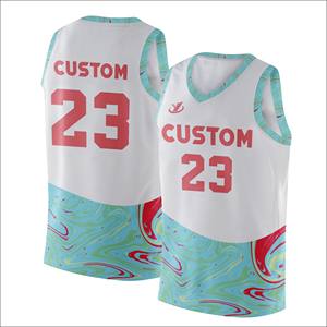 पुरुषों की टीम बास्केटबॉल वर्दी के लिए ओम कस्टम त्वरित-शुष्क प्रशिक्षण बास्केटबॉल जर्सी शर्ट - Product Image 1