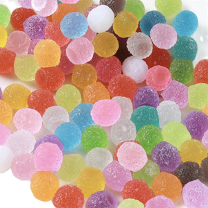 Perlas de Azúcar de Simulación, Resina, Relleno para Slime DIY, Decoración para Fundas de Teléfono, Pegamento en Crema, Cabujones, 10 Colores - Product Image 5