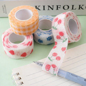 Los estudiantes al por mayor escriben antidesgaste anti-capullo autoadhesivo fresa amor piña lindo patrón protector de dedos vendaje - Product Image 4