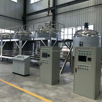 Ligne de production d'engrais liquide à base d'acide humique, entièrement en acier inoxydable, motorisée, JIULING, 1t/jour