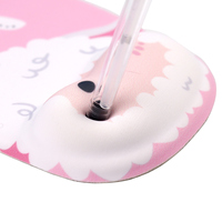 Tapis de souris de dessin animé mignon, Support de poignet ergonomique, antidérapant, doux, accessoires pour ordinateur portable, PC, Laptop, Gaming