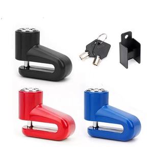 Candado de Disco de Aleación con Llave para Motocicleta y Bicicleta, Material de Aluminio Premium - Product Image 2