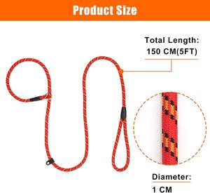 Laisse de dressage pour chien Nibao extrêmement résistante et robuste, réglable pour les chiens de petite, moyenne et grande taille - Product Image 2