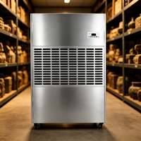 Deshumidificador Comercial para Pisos 960L/D, Gabinete Grande, Absorbe Humedad, Equipo de Control de Humedad para Construcción y Piscinas
