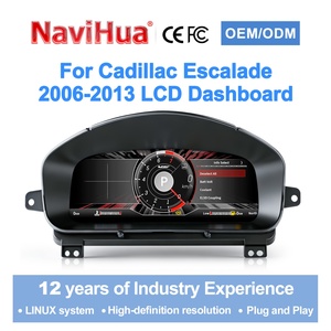 Digital Cluster LCD Dashboard <b>for</b> Cadillac Escalade 2006 2013 New Upgrade Kilometer <b>Speedometer</b> Virtual Cockpit Ghost Screen - Product Image 1