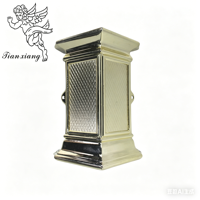 Accesorios de Lujo para Ataúdes, Esquinas Decorativas con Recubrimiento de Cobre, Herrajes para Ataúdes, Accesorios Funerarios para Funerarias de Alta Gama