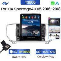Android13 Auto-GPS-Navigation für KIA Sportage 4 2016 2017 2018 2019 KX5 FM-Radio BT Wireless CarPlay Autoradio-Gerät