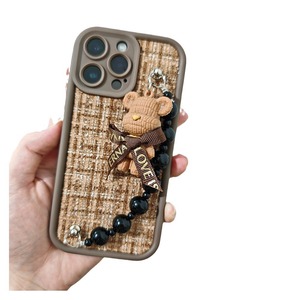 Bracciale da bambola a scacchi in tessuto stile Chen confezione completa 11 Cover regalo per Apple 16 15 14 13 <span class=keywords><strong>Pro</strong></span> Max custodia per cellulare - Product Image 6
