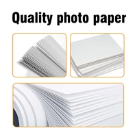 Papier photo éco-solvant A4 A3 rouleau de papier photo pour l'impression à jet d'encre et les photos imprimables