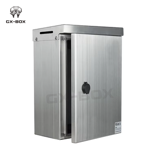 Boîtier Électrique Extérieur Étanche en Acier Inoxydable, Boîte de Jonction Murale en Acier pour Panneau de Commande Électrique - Product Image 1