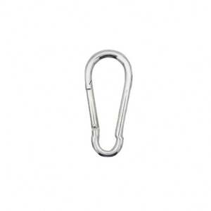 Mousqueton de blocage en acier au carbone à finition naturelle pour l'escalade en extérieur – Excellent rapport qualité-prix - Product Image 4