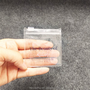 <span class=keywords><strong>Sacchetti</strong></span> di <span class=keywords><strong>Plastica</strong></span> per Imballaggio Gioielli di Piccole Dimensioni con Logo, Buste Trasparenti/Satinate in PVC per Gioielli, Piccole Buste con Cerniera per Orecchini Grandi - Product Image 2